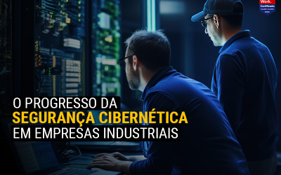 O progresso da segurança cibernética em empresas industriais